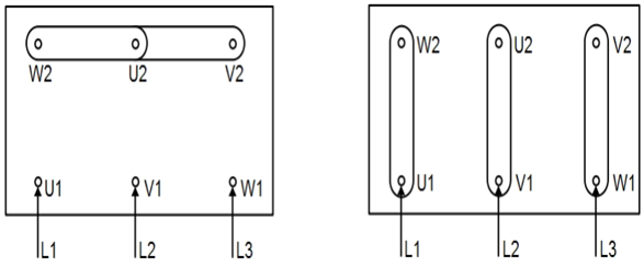 Schéma zapojení hvězda trojúhelník Y/D