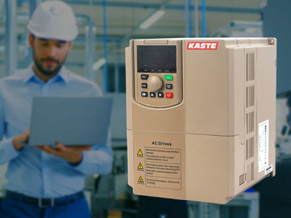 Připojení asynchronního motoru s kotvou nakrátko - Frekvenčním měničem