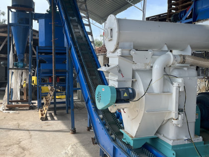 Frekvenční měniče Kaste pro výrobní linky pelet